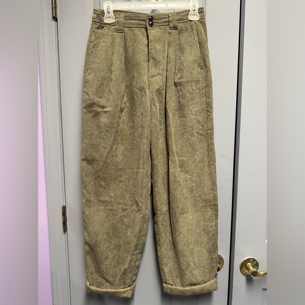 Madewell Corduroy Pants - Olive